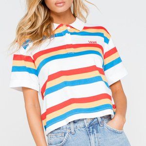 Vans Long Haul Polo Shirt L